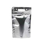 Moisture Proof Feature Stretch Plastic Pouch/Food Package/3 Side Seal Pure Aluminum Foil Bag