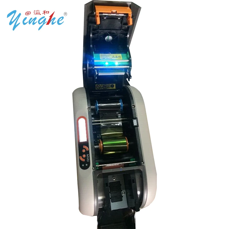 Yinghe Digital Printing PVC Plastic Name Photo Barcode Student Custom ID Card Printing Printer Machine