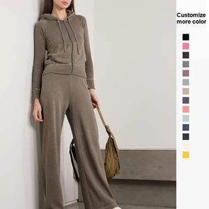 Women's Custom logo Sportswear Set Casual Tracksuit Latest Style Best Selling Product Tracksuits for Women Two-Piece Set