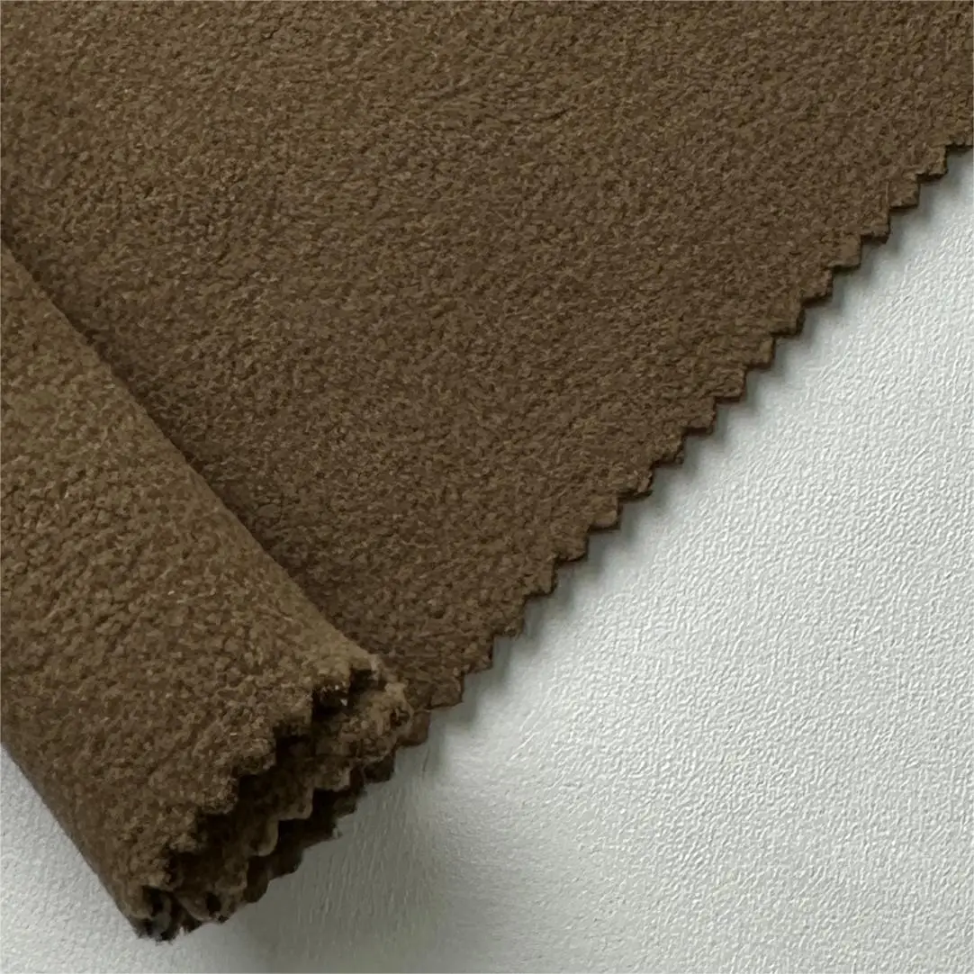 Polyester Polar Fleece Fabric Bonded Knitted Polar Fleece Buy Double