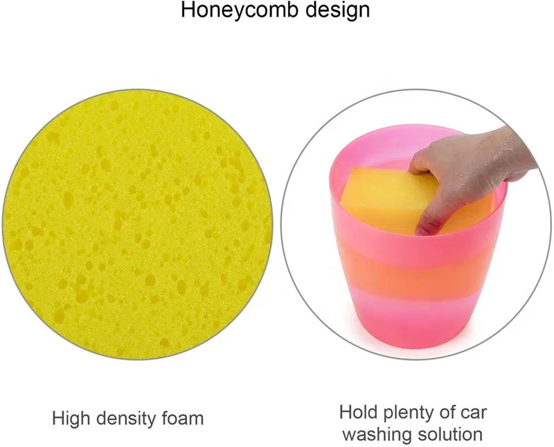 Прямоугольная пористая Губка из морских водорослей для автомобиля