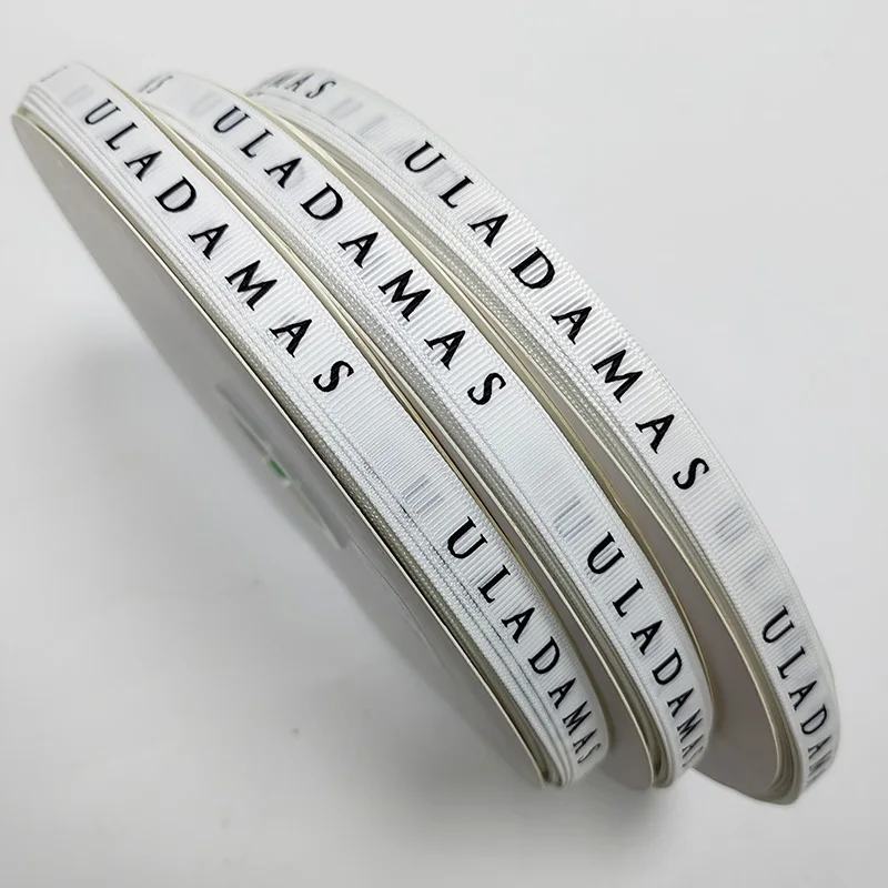 Экологически чистая Золотая лента для горячего тиснения на заказ корсажная с принтом в рулоне логотипом