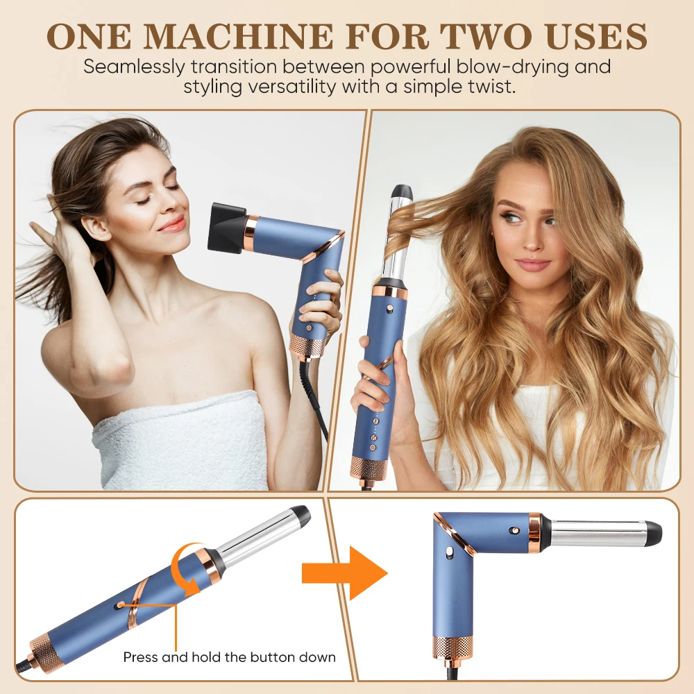 in Hair Styler Versatile Styling Tool for Salon Use