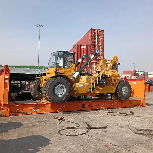 Logistic Machinery 45Ton Reach Stacker SRSC45H2 with 15100mm Hoisting Height