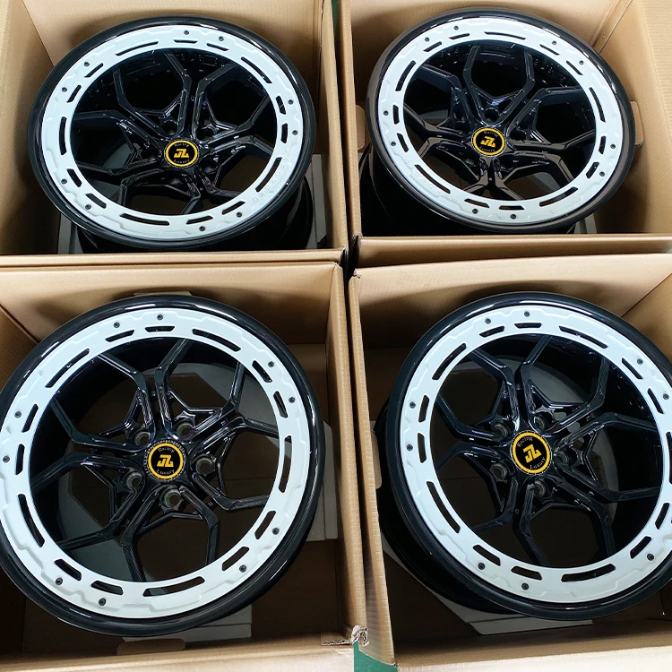 Jiangzao New Style Custom aero Ring Wheel Rim 18 19 20 21 22 Inch Forged Car Rims Aluminum Alloy Wheel for Car