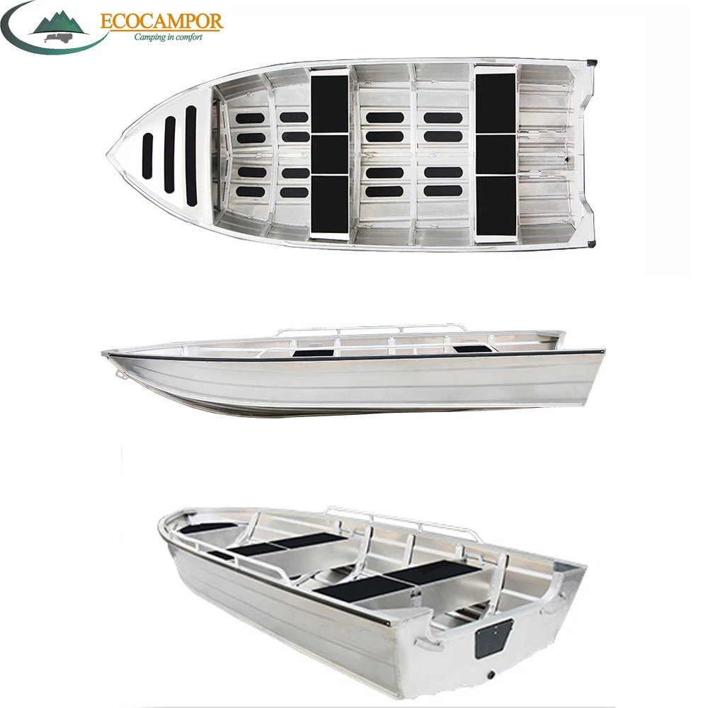 Custom Welded Aluminum Boats Fishing Boat with Bench Seat