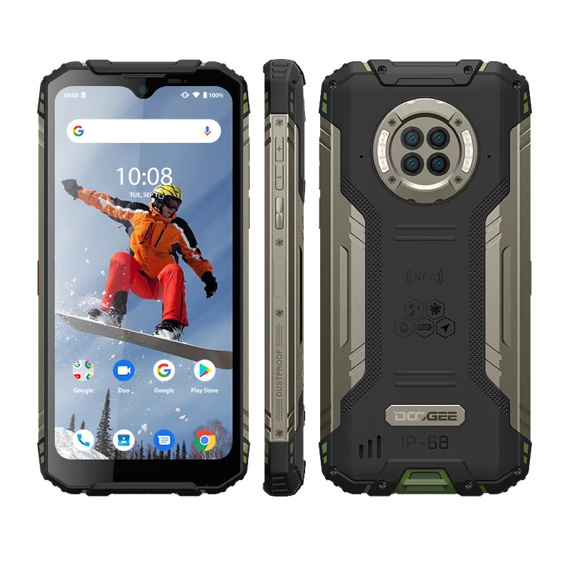 Водонепроницаемый мобильный телефон DOOGEE S96 Pro 8 Гб RAM 128 ГБ