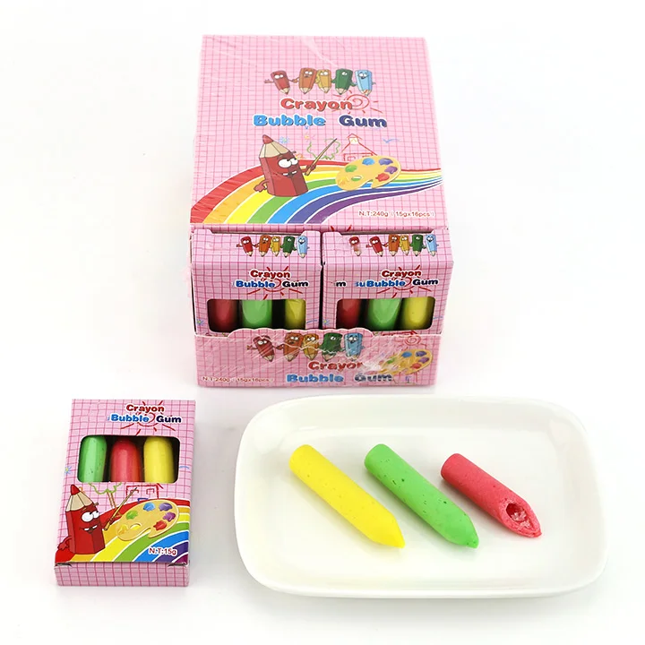 crayon bubble gum