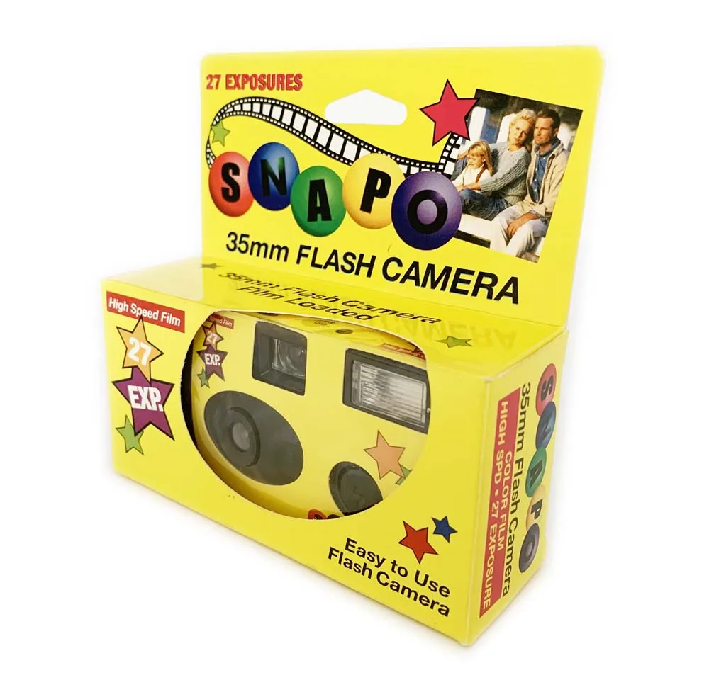 Горячая Распродажа kodak одноразовая пользовательская Одноразовая камера со вспышкой 35 мм