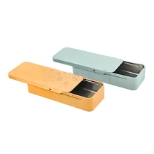 New arrival Custom Metal Child Proof Tin Case Mint Candy Pill Child Resistant Slide Tin rectangle Tobacco CR Tin Box