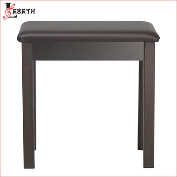 KB-80S Factory low price Professional wooden music stool black piano bench for music instrument