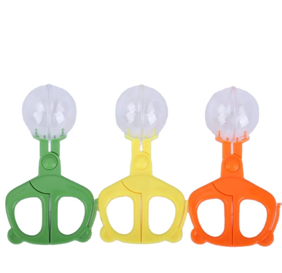 Игрушки для мелкой моторики-сортировка радужного цвета малышей ножницы щипцы-Ловец жуков сенсорные Обучающие инструменты