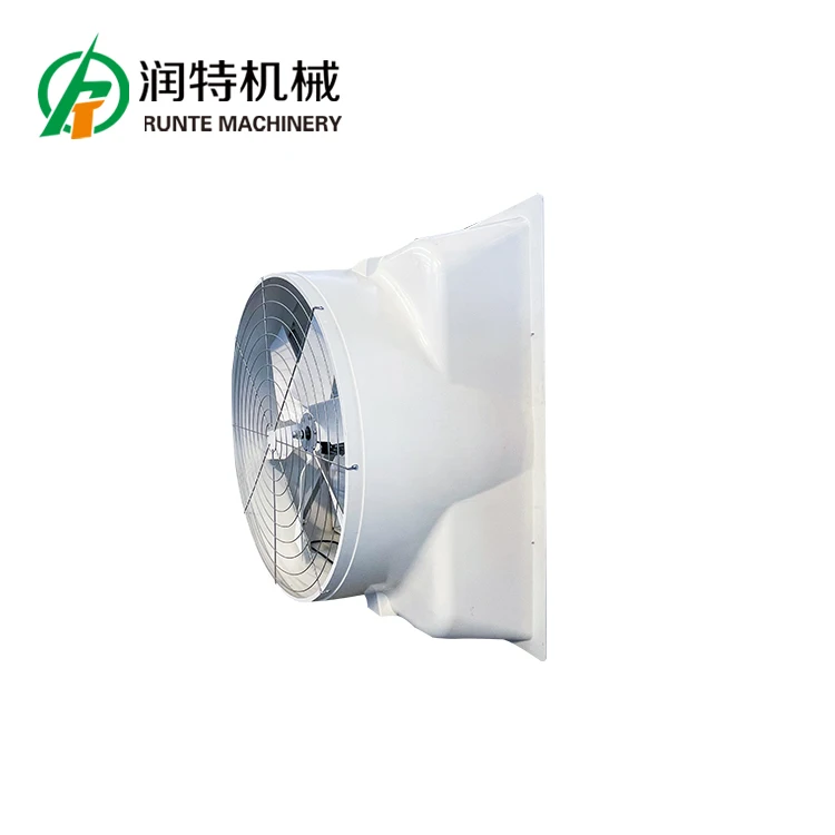 High Quality 1260 Model 42 Inch Model Industrial Exhaust Fan Direct Driven Exhaust Farm Poultry Frp Ventilation Wall Fan