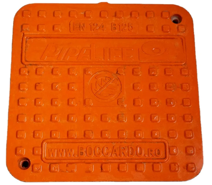 Latest Factory Direct Customized  High Quality Inspection Manhole Cover Square Bmc Smc Frp Manhole Cover