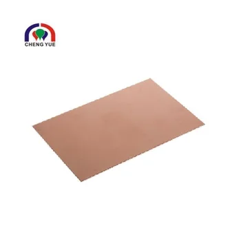 pcb sheet Type of protective film copper coated aluminum substrate led chip laminated copper sheet fr4 pcb sheet aluminium