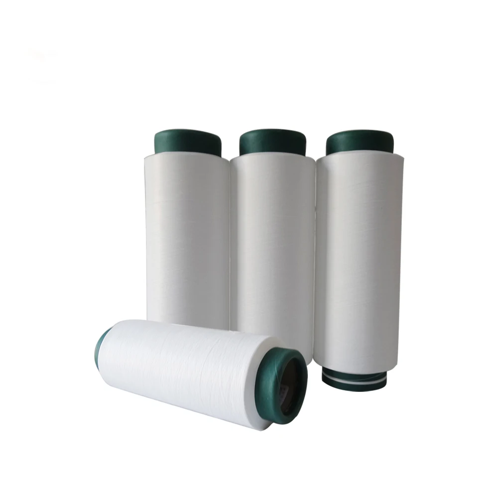 220D 72F 48F 100% Recycled Polyester DTY Textured RW SD Filament Yarn for Knitting Sewing Embroidery Weaving Raw Pattern