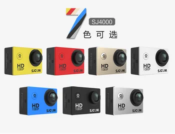 SJ4000 SJCAM He Best Selling Action Camcorder Camera HD 1080P 30M Water Resistant 12MP LCD2.0'' Sports Camera detail image