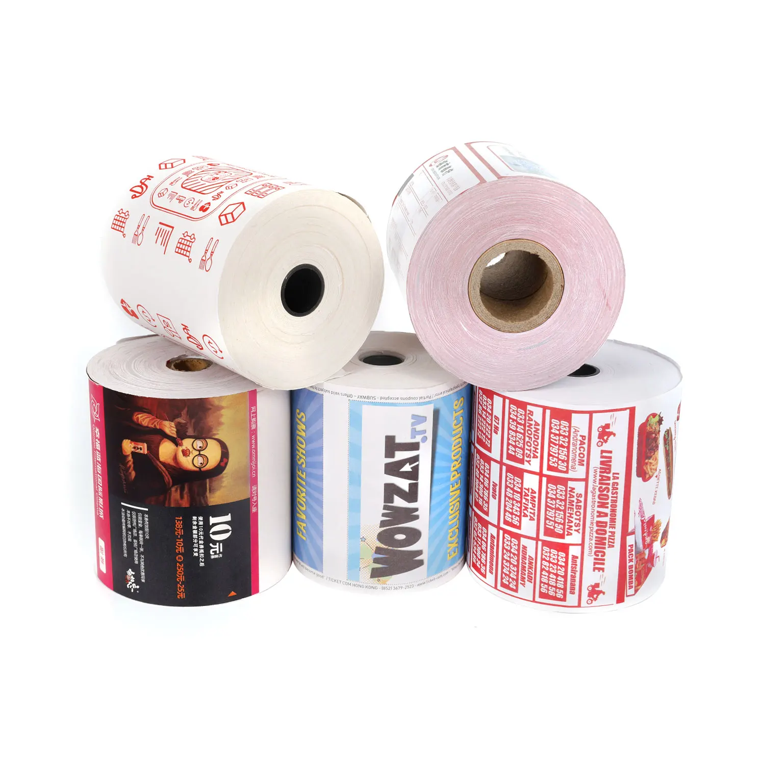 Thermal Printer Roll 56 MM x 13 MTR BLACK Thermal Roll . Cash Register  Machine Roll. Thermal