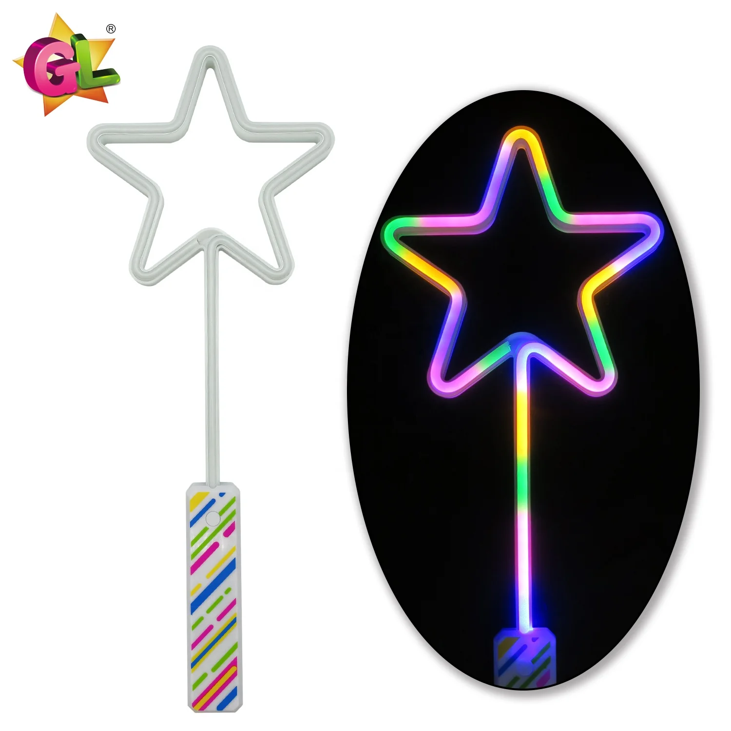 Неоновая светодиодная палочка