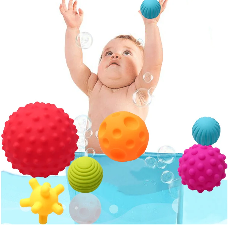 Горячая Распродажа, массажный детский мяч для тренировки рук, игрушка из сенсорных круглых антистрессовых мячей на заказ