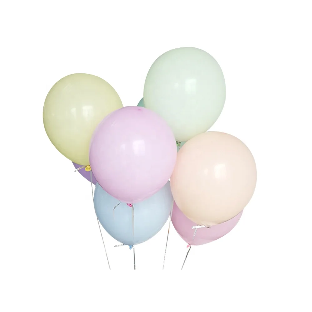100 шт., 10 дюймов, 2,2 г, в виде макарон, гелиевые круглые, пастельные цветные шары, украшение для вечеринки