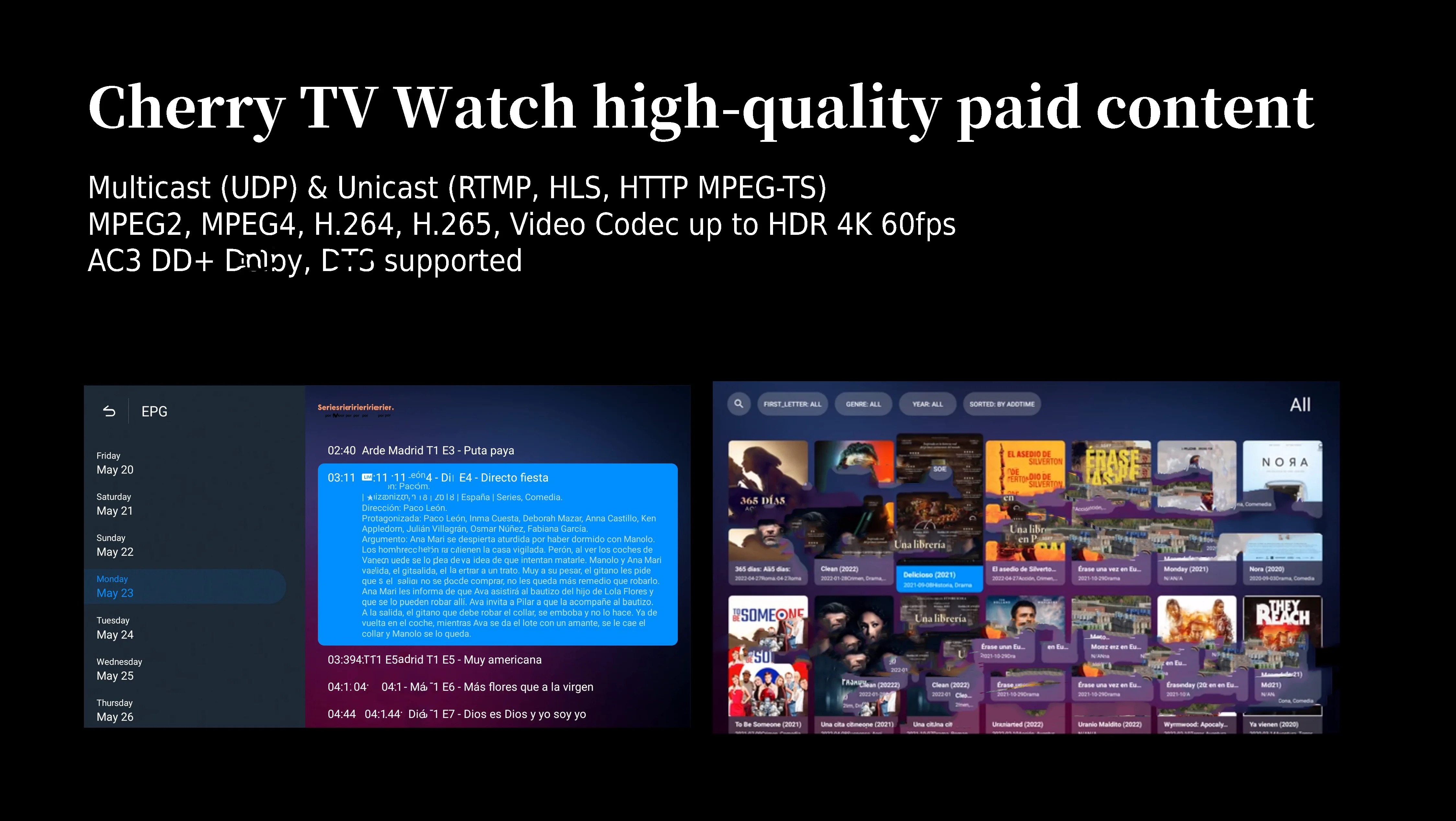 Free Sample Android 4K HDR Android ATV Model S905Y4 Q8 Smart Cherry iptv Box