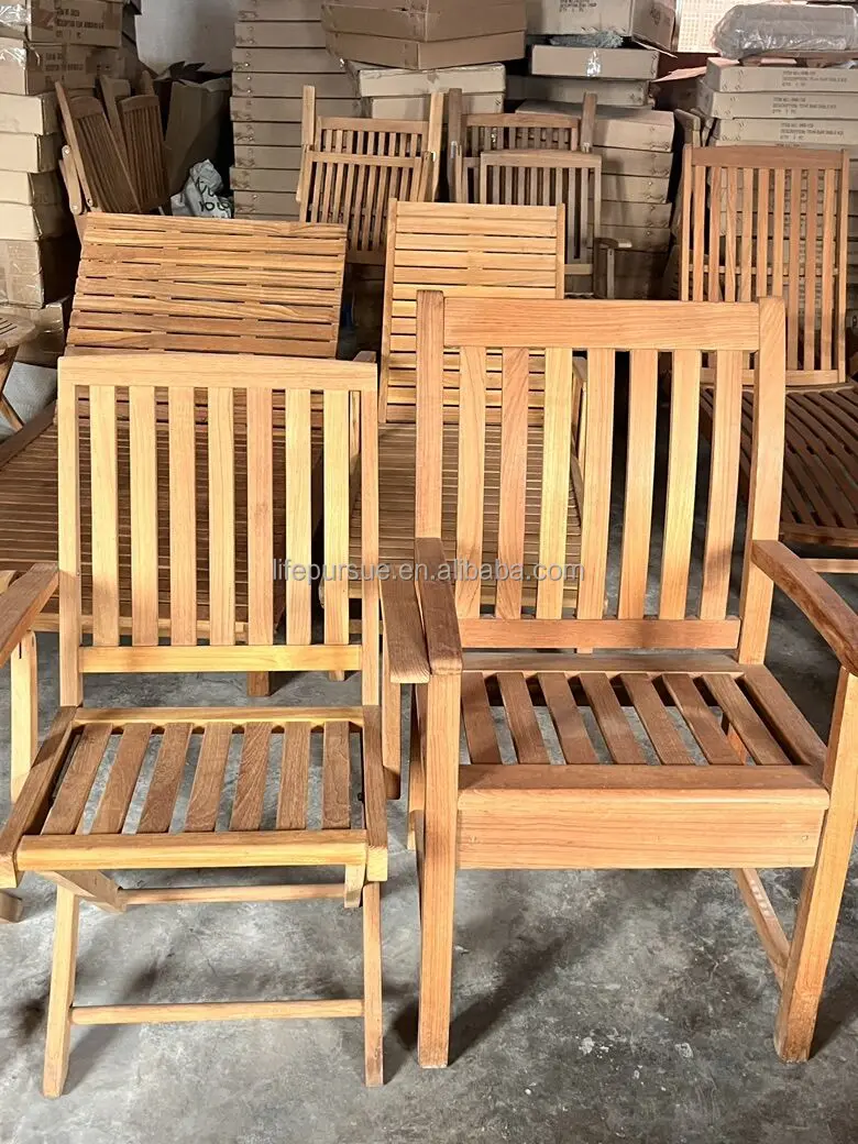 Ecofriendly Outdoor Folding Teak Wood Chair For Garden Buy Teak Wood