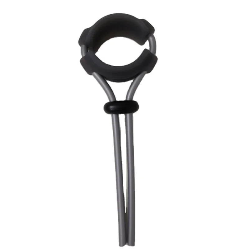 Beliebter Penis-Sleeve Verstellbarer Silikon-Penisring Gummi-Stimulator fr  Mnner
