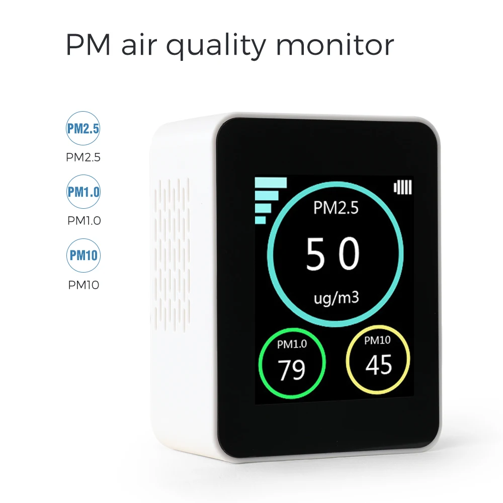 Mini Handheld Portable  Air Quality Monitor Real Time Indoor Air  Pollution Detector Air Quality Tester For Home Office Car - Buy Air  Pollution Meter,Pm  Meter,Air Quality Detector Product on 