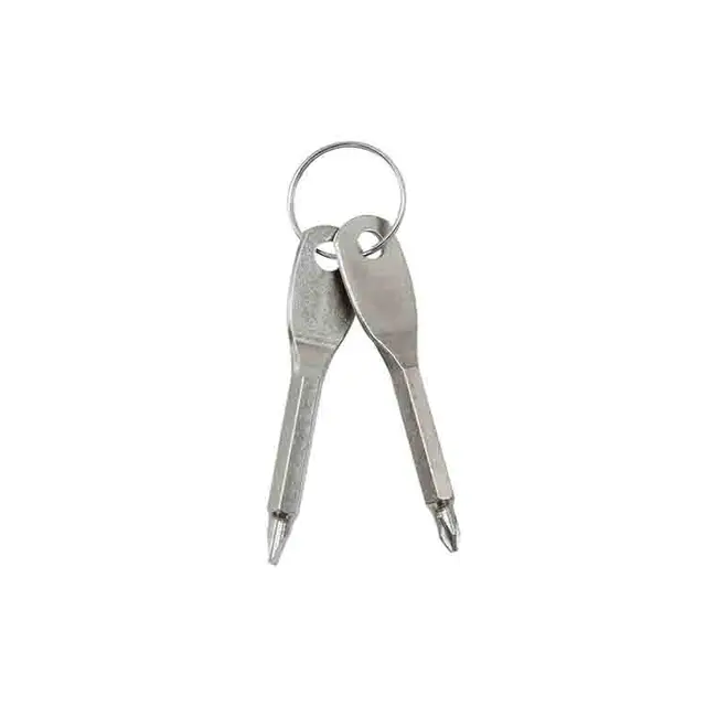 EDC screwdriver tool with key ring mens keychain tool portable screwdriver set tool with key ring