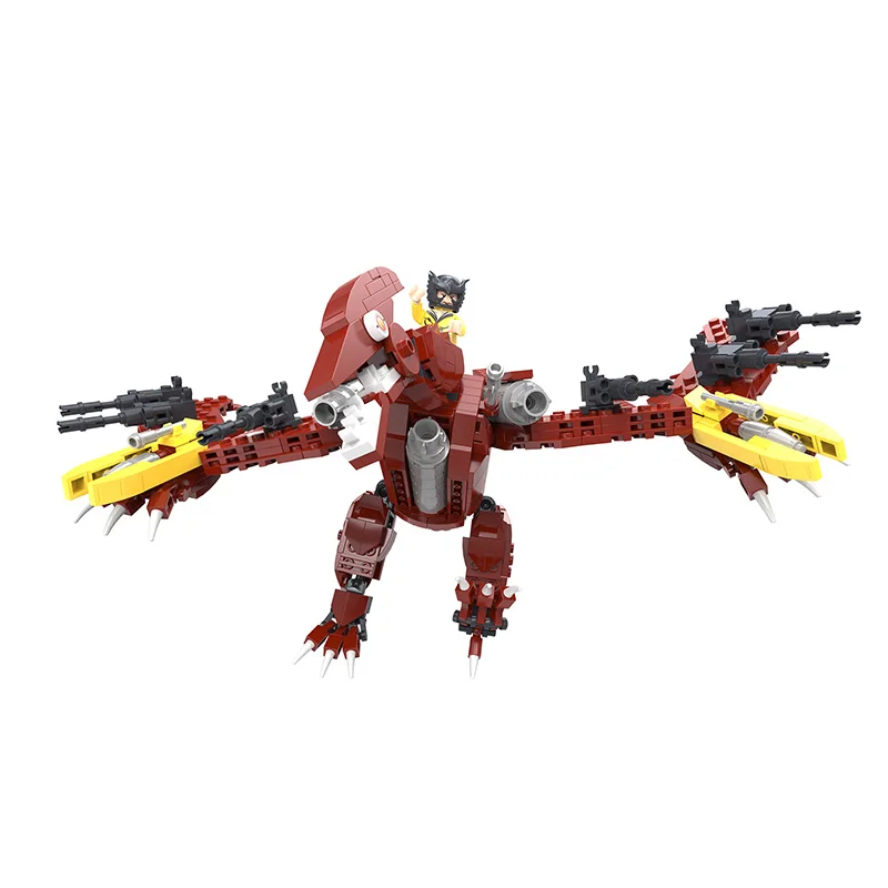 COGO 3D Mecha 2 in 1 Dino 3D Plastic Deformation Kids Dinosaur Blocks Building Toys for Children