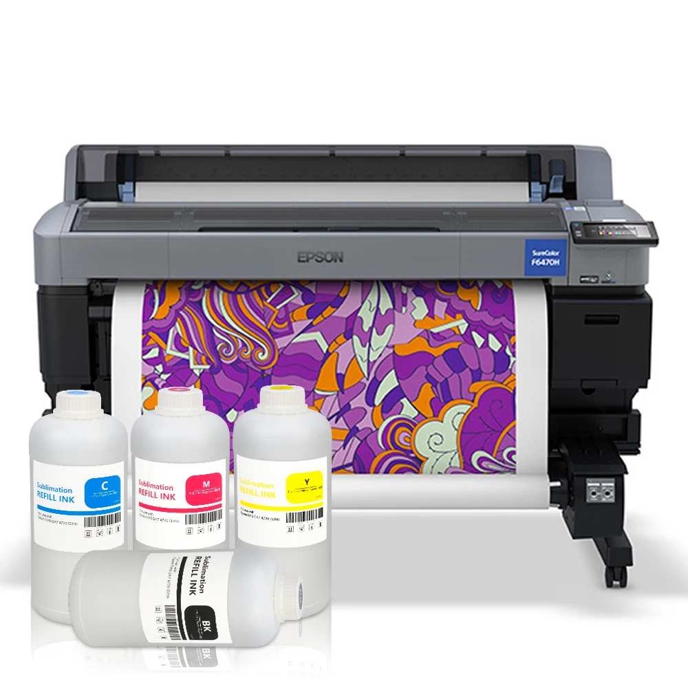 Xcellent 1000ml Eco-friendly Sublimation Ink for Epsoon Dx5 Dx6 Dx7 5113 4720 Printers Star Fire 1024 Ricoh G5 G6 Kyocera KJ4B