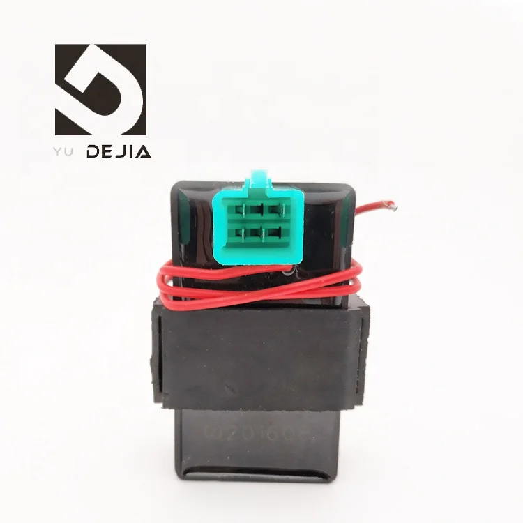 Для универсального воспламенителя 100 куб. См, 4 контакта, 1 провод, коробка CDI, пусковой механизм зажигания, автоматический угловой механизм для мотоцикла, универсальный блок cdi