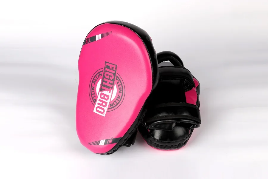 MMA Training Target Pads Contoured Focus Mitts  Duron Microfiber Boxing Focus Mitts