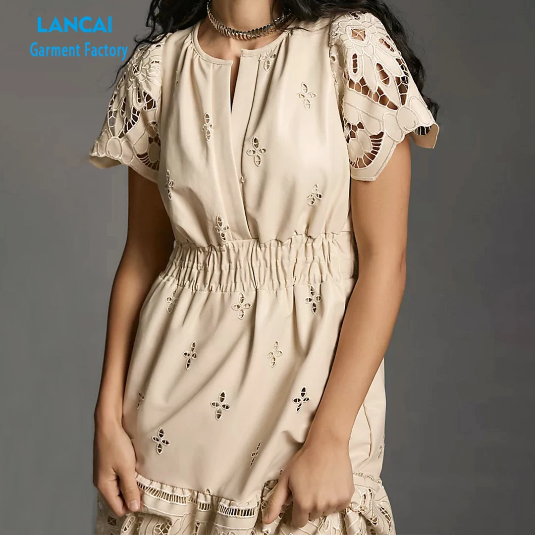 Clothing Manufacturers Customized Women's Designer Clothes Summer Dress  High Quality Fashion Dresses