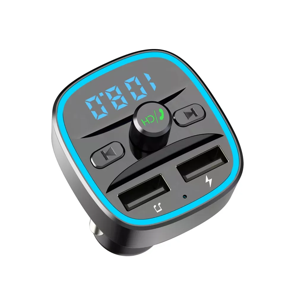 Trasmettitore FM Bluetooth 5.0 Auto: Kit Vivavoce e Caricatore USB