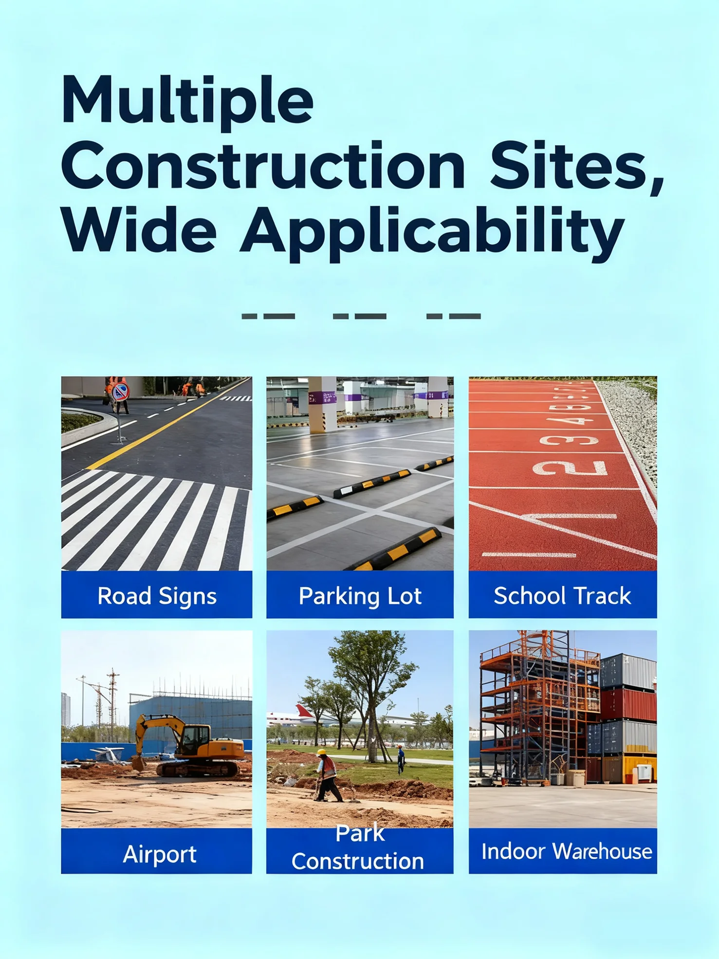 High-Quality Hot Melt Road Line Striper Heavy-Duty Marking Machine with Easy Maintenance