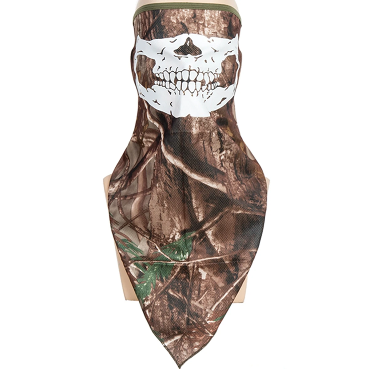 Термозащитная Балаклава из полиэстера с черепом, чехол для лица для рыбалки, езды на велосипеде и мотоцикле