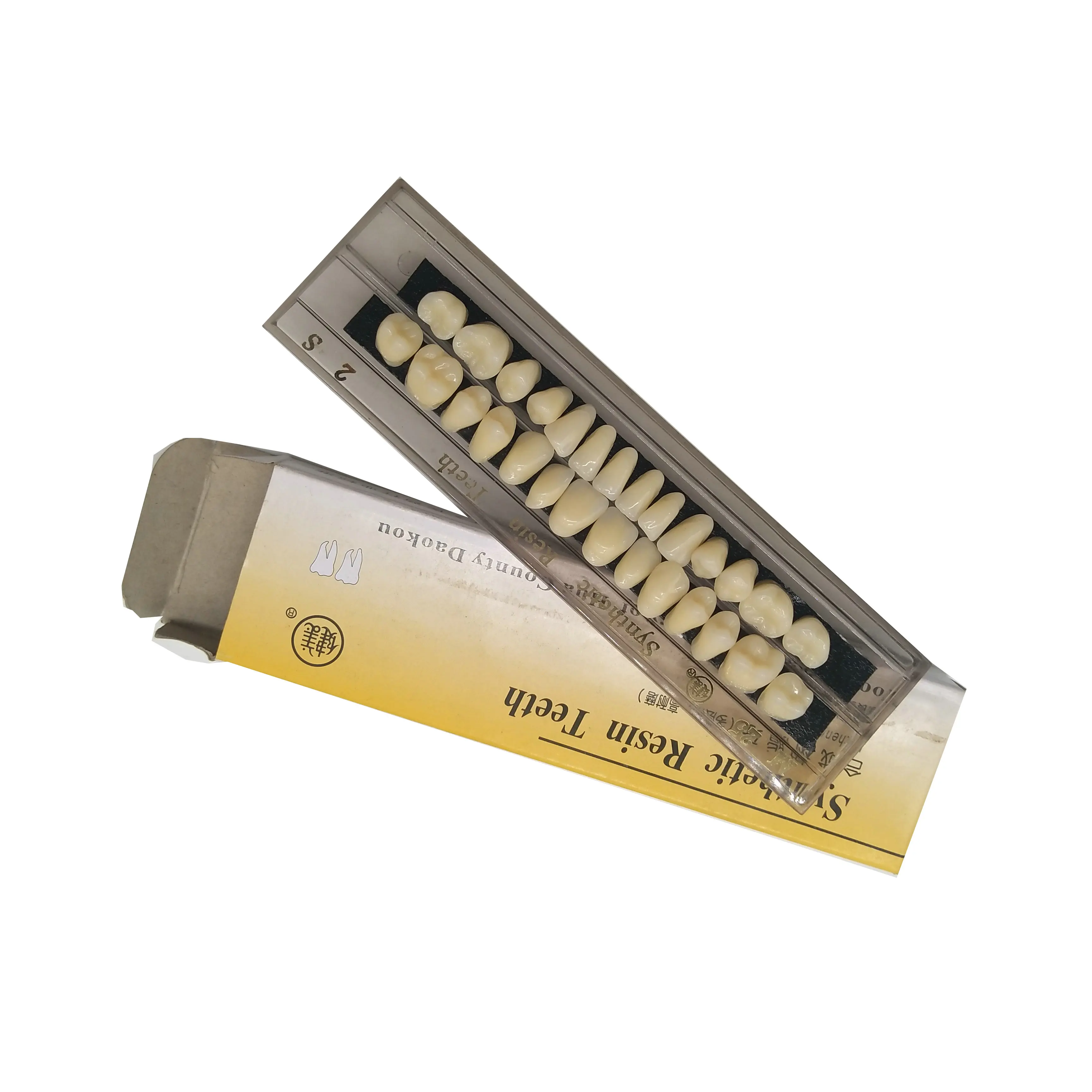 Многослойные Акриловые зубья из синтетической смолы по заводской