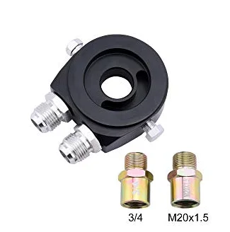 Engine Transmission Universal Oil Cooler Kit 19 Row AN10AN  Oil Cooler with the Adaptor Fit on a Oil Filter