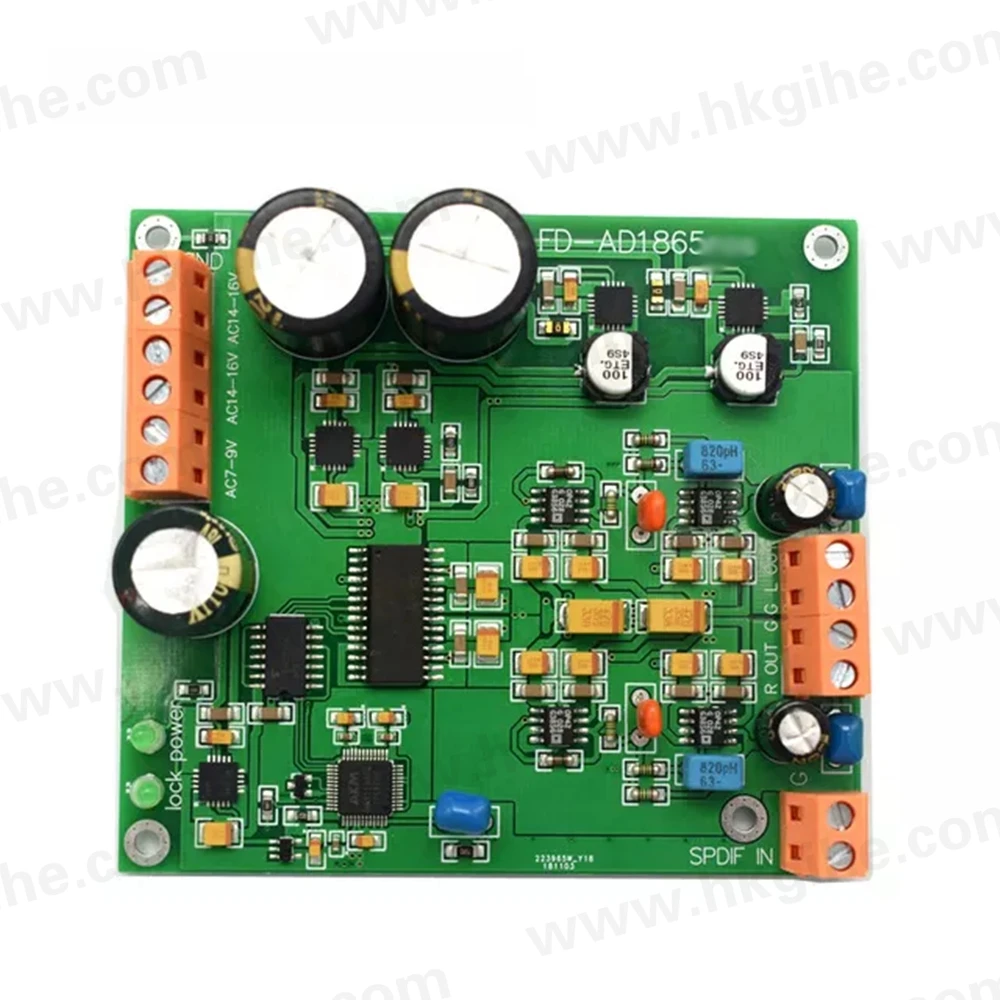 AD1865 R2R Module Ak4118 - High Quality DAC Decoder Board