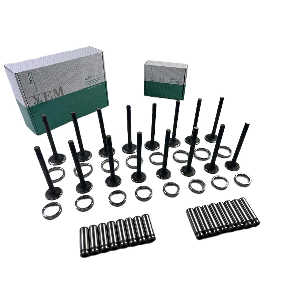 For Doosan / DEVELON DX380 Valve Guide Seat Set Engine Rebuild Kit Engine Parts With Warranty