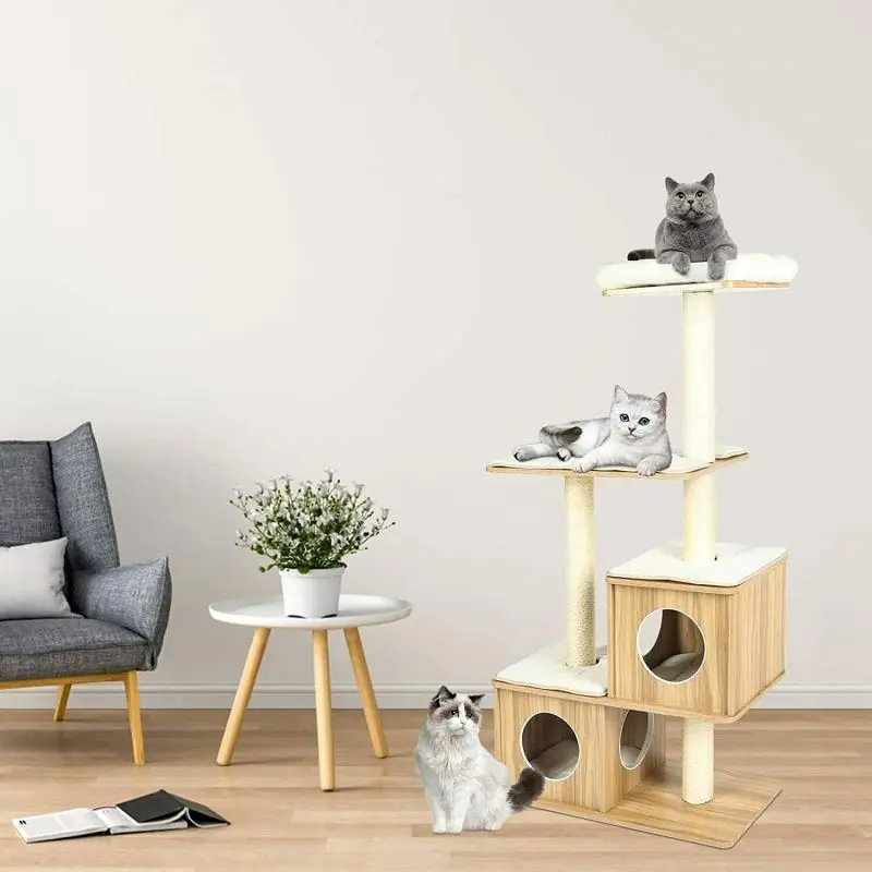 Luxury Real Branch Cat Tree Large Cat Tree Tower Buy Real Branch Cat