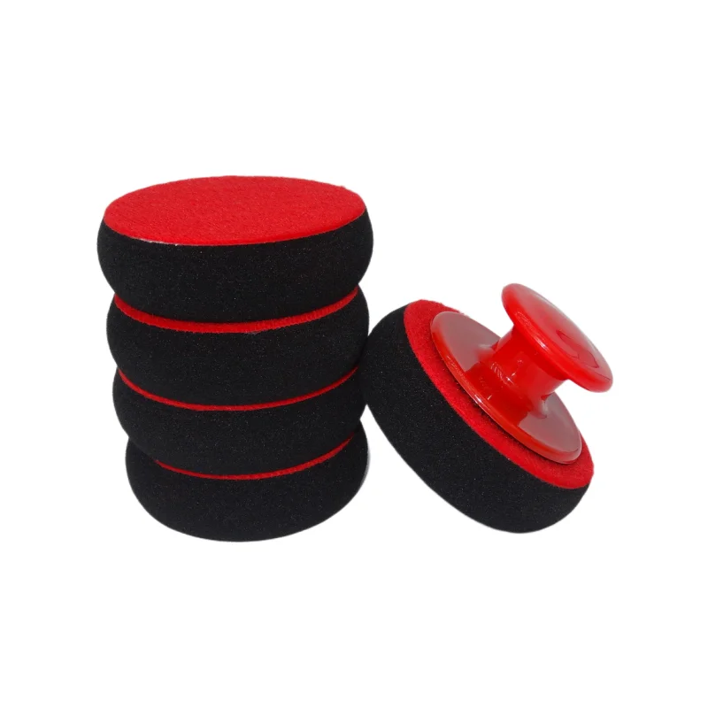 Автомобильная восковая губка высокой плотности полировальная