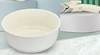 16 pots à lait avec couvercle et poignée blanc
