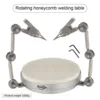 Table de soudage rotative en nid d'abeille