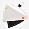 Pure cotton double-sided color blocking [white and black]