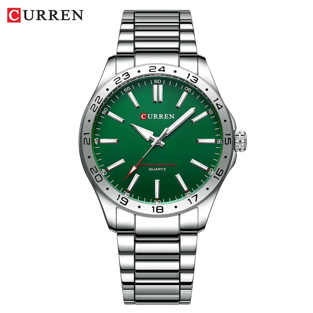 Curren3sさま専用 CURREN 8084 Stainless Steel Men's Fashion & Casual Watch