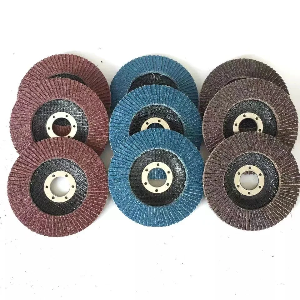 Laminated Disc Zirconia 4 1/2 Inch 40 60 80 120 Grit Abrasive Disco