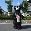 Orso polare nero con scollo a V